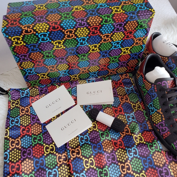 🔥Limited Edition🔥 Gucci Ace Psychedelic - Picture 5 of 6